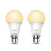 TP-LINK (L510B 2-Pack) Wi-Fi LED Smart Light Bulb, Dimmable, Schedule, App/Voice Control-Smart Home-Gigante Computers