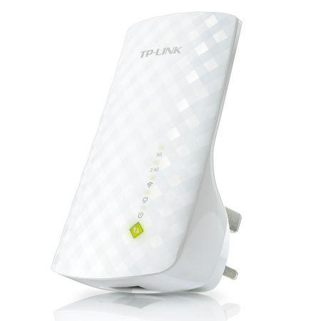 TP-LINK (RE200) AC750 (300+433) AC Dual Band Wall-Plug WiFi Range Extender-Access Points-Gigante Computers