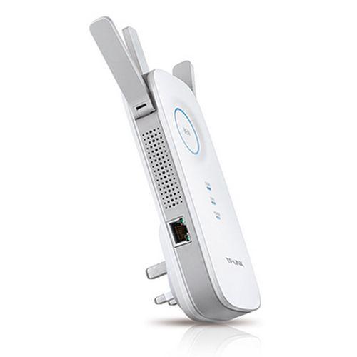 TP-LINK (RE450) AC1750 (450+1300) AC Dual Band Wall-Plug WiFi Range Extender, GB LAN-Range Ext/Access Points-Gigante Computers