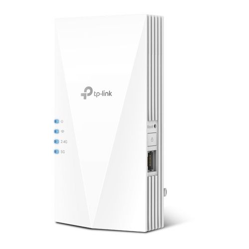 TP-LINK (RE700X) AX3000 (2402+574) Dual Band Mesh Wall-Plug Wi-Fi 6 Range Extender, Adaptive Path Selection, OneMesh, AP Mode-Range Ext/Access Points-Gigante Computers