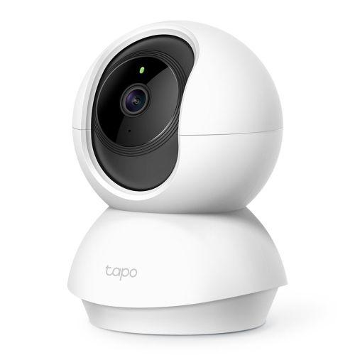 TP-LINK (TAPO C200) Pan/Tilt Home Security Wi-Fi Camera, 1080p, Night Vision, Motion Detection, Alarms, 2-way Audio, Local Storage, Voice Control-Surveillance Cameras-Gigante Computers