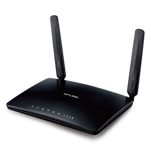 TP-LINK (TL-MR6400 V4) 300Mbps Wireless N 4G LTE Router, SIM Card Slot, 4-Port, 1 WAN-Routers-Gigante Computers