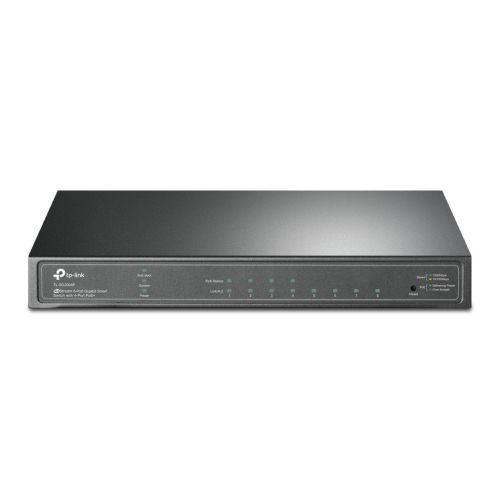 TP-LINK (TL-SG2008P) JetStream 8-Port Gigabit Smart Switch with 4-Port PoE+, Centralized Management-Switches-Gigante Computers