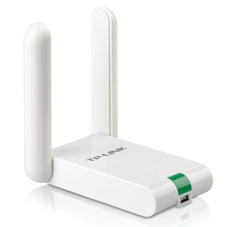 TP-LINK (TL-WN822N) 300Mbps High Gain Wireless USB Adapter, Realtek, 2 Antennas-Wireless Adapters-Gigante Computers