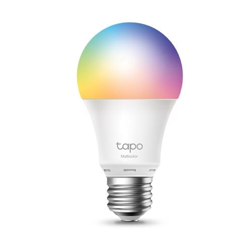 TP-LINK (Tapo L530E) Wi-Fi LED Smart Multicolour Light Bulb, Dimmable, App/Voice Control, Screw Fitting-Smart Home-Gigante Computers