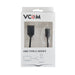 VCOM USB 3.0 A (F) to USB 3.1 C (M) 0.2m Black Retail Packaged Data Cable-Data Cables-Gigante Computers