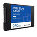 WD 250GB Blue SA510 G3 SSD, 2.5", SATA3, R/W 555/440 MB/s, 80K/78K IOPS, 7mm-Internal SSD Drives-Gigante Computers