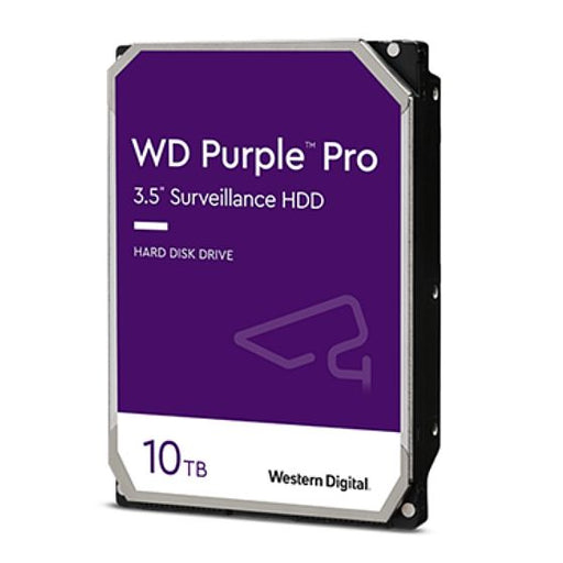 WD 3.5", 10TB, SATA3, Purple Surveillance Hard Drive, 7200RPM, 256MB Cache, OEM-Internal Hard Drives-Gigante Computers
