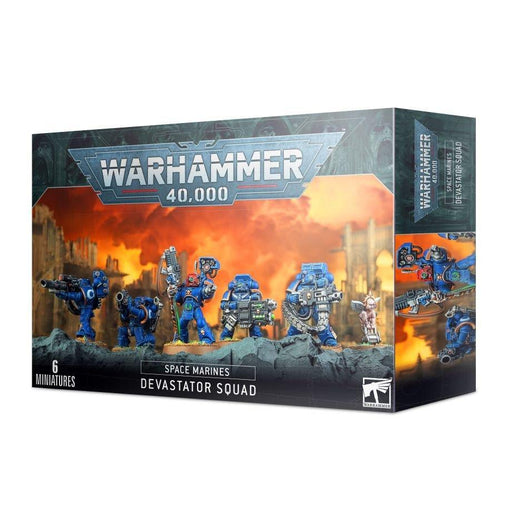 Warhammer 40k : Space Marines Devastator Squad-Boxed Games & Models-Gigante Computers