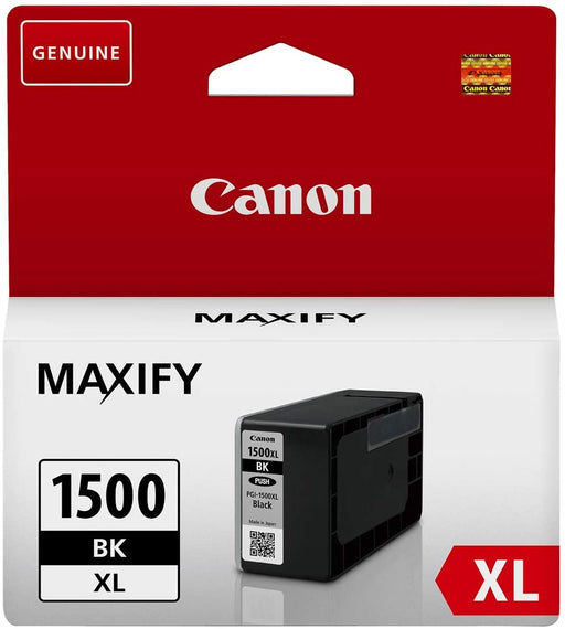 Canon PGI-1500XLBK (Yield: 1,200 Pages) High Yield Black Ink Cartridge-Ink Cartridges-Gigante Computers