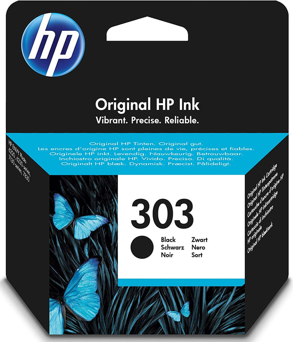 HP 303 Black Original Ink Cartridge-Ink Cartridges-Gigante Computers