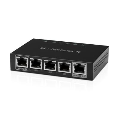 Ubiquiti ER-X EdgeRouter 5 Port Broadband Router (No PSU)-Wired Routers-Gigante Computers